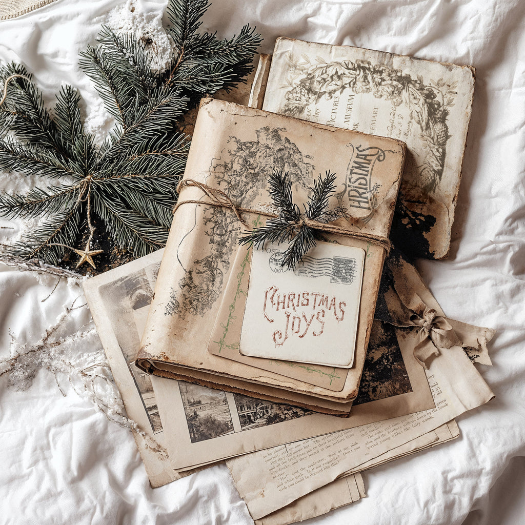Christmas Post IOD Stamp 12x12