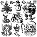 Christmas Wishes IOD Stamp