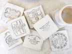 Crockery IOD Stamp 12x12