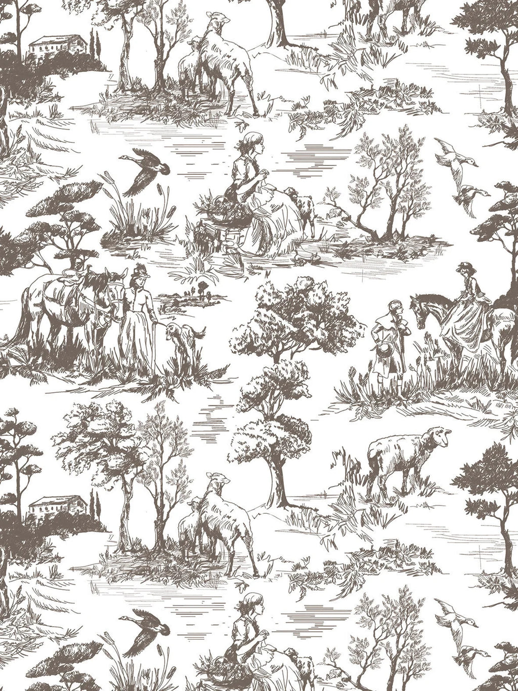 English Toile IOD Transfer Pad 12x16