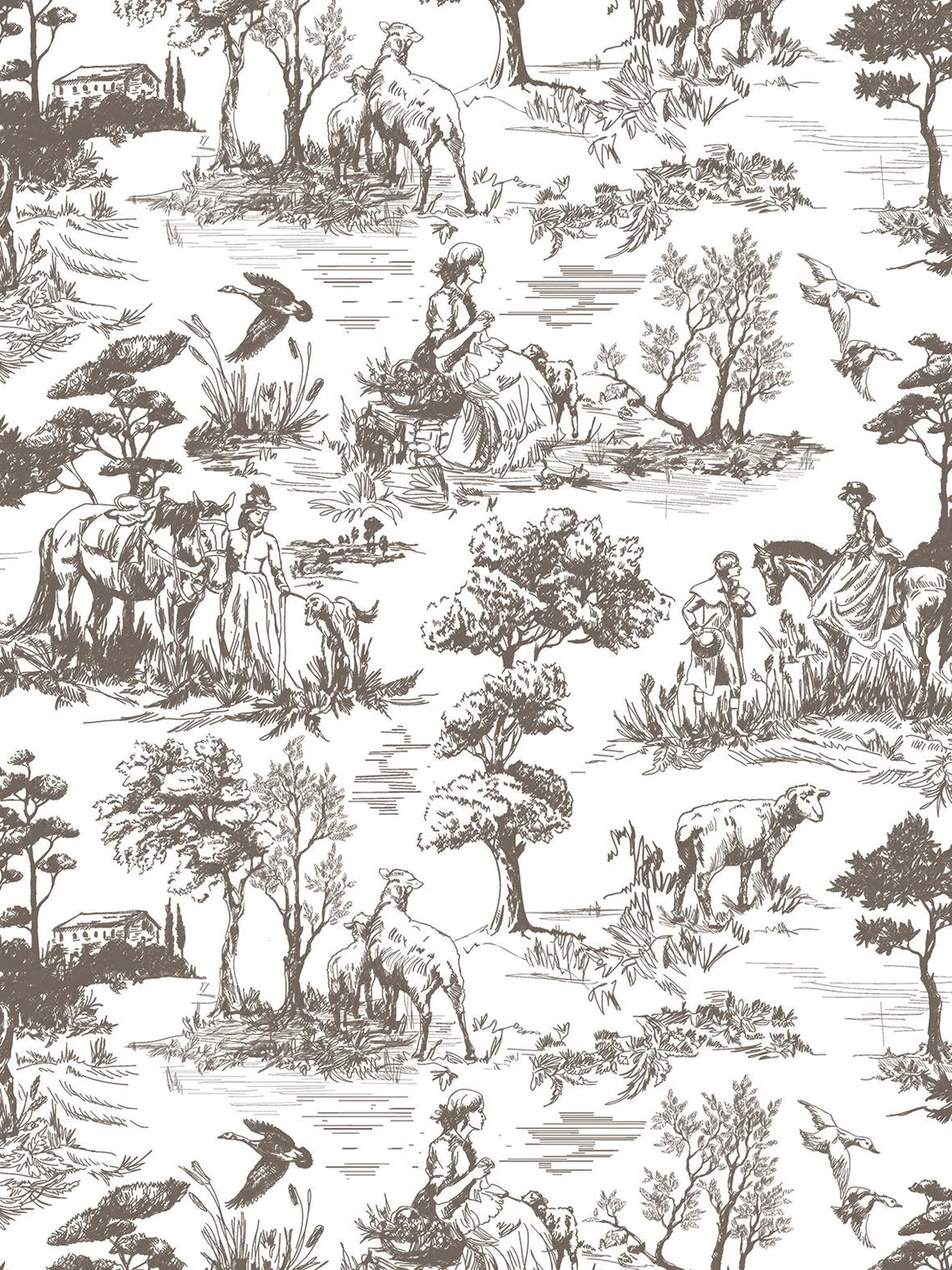 English Toile IOD Transfer Pad 12x16