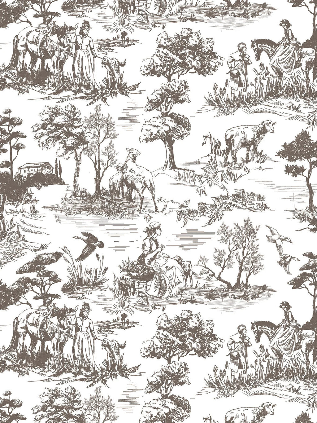 English Toile IOD Transfer Pad 12x16