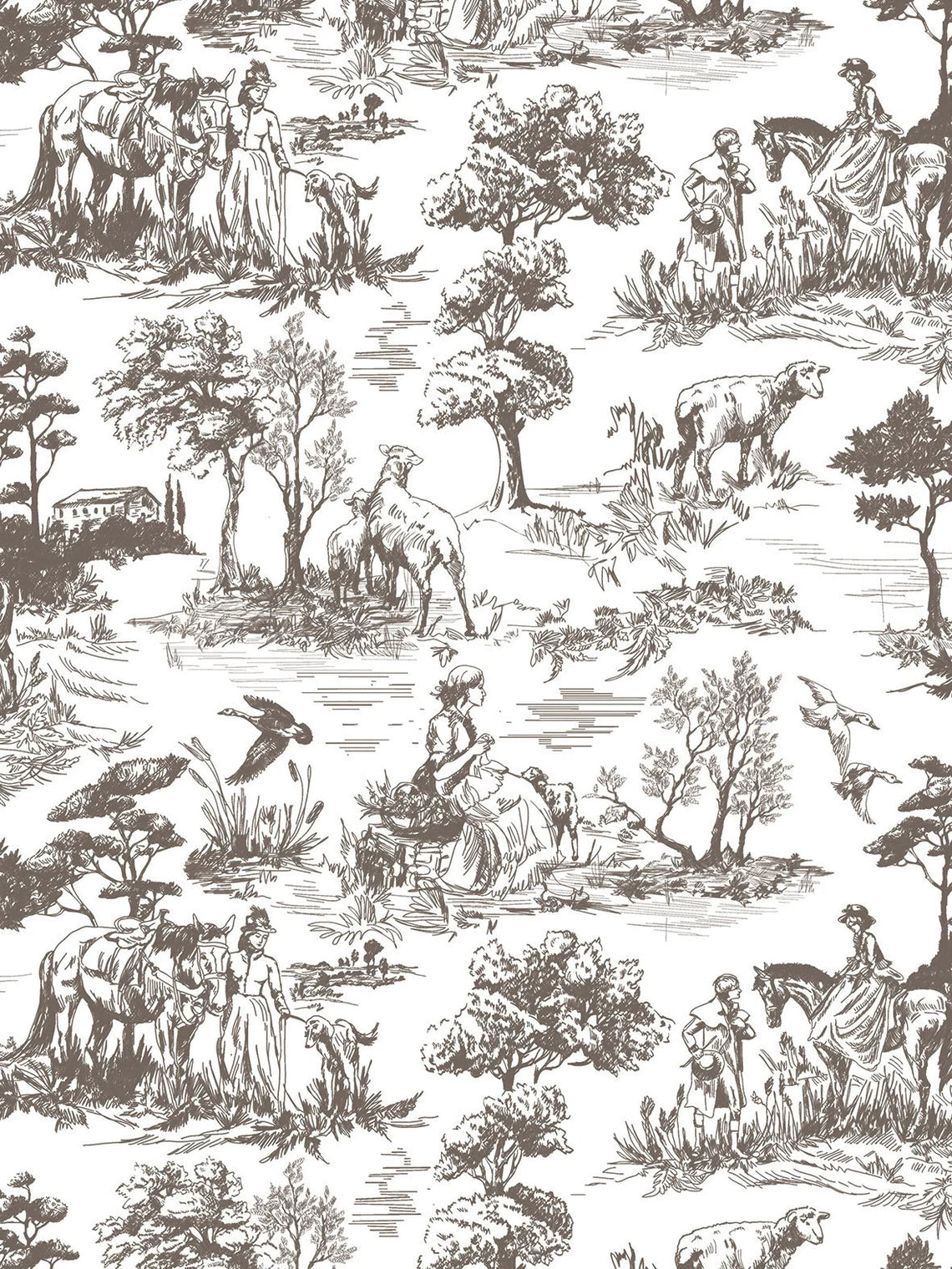 English Toile IOD Transfer Pad 12x16