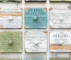 Ephemeral Type IOD Stamp 12x12