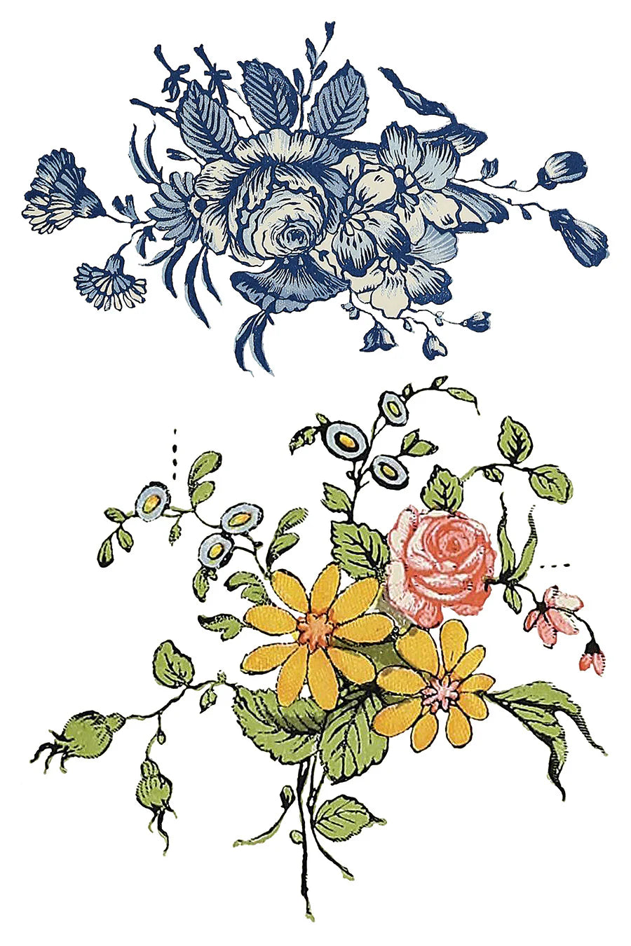 Fairytale Florals IOD Transfer Pad 8x12