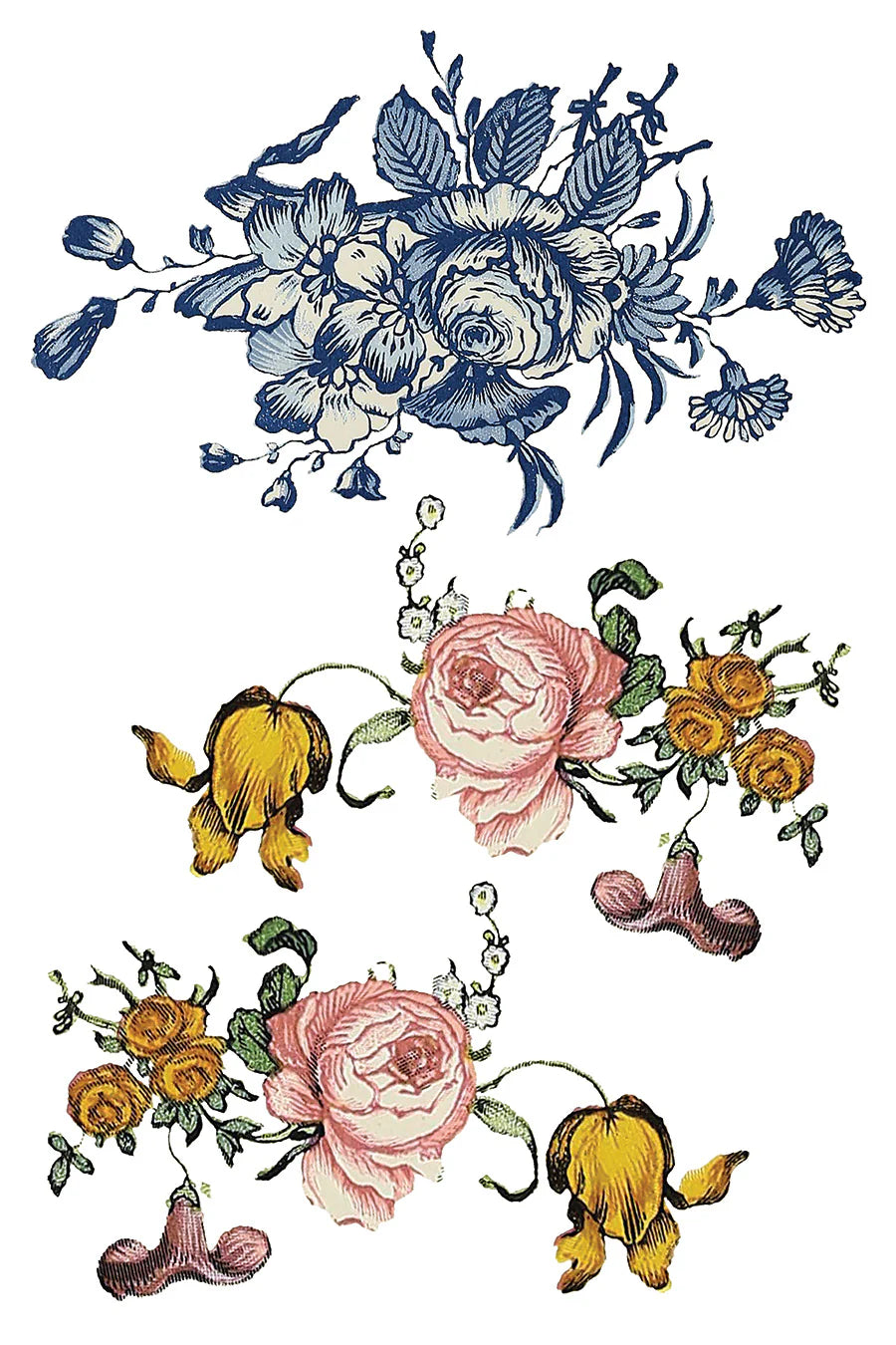 Fairytale Florals IOD Transfer Pad 8x12