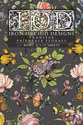 Fairytale Florals IOD Transfer Pad 8x12