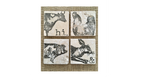 Farm Animals IOD Stamp 12x12