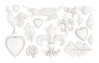 Fleur-de-Lis IOD mould 6x10