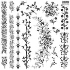 Flora & Vine IOD stamp 12x12