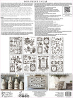 Floriography IOD Paint Inlay 12x16 Pad