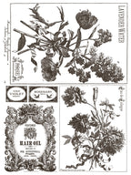 Floriography IOD Paint Inlay 12x16 Pad