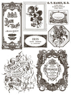 Floriography IOD Paint Inlay 12x16 Pad