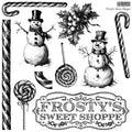 Frosty's Sweet Shoppe IOD Stamp 12x12