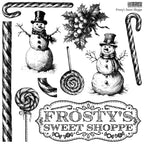 Frosty's Sweet Shoppe IOD Stamp 12x12