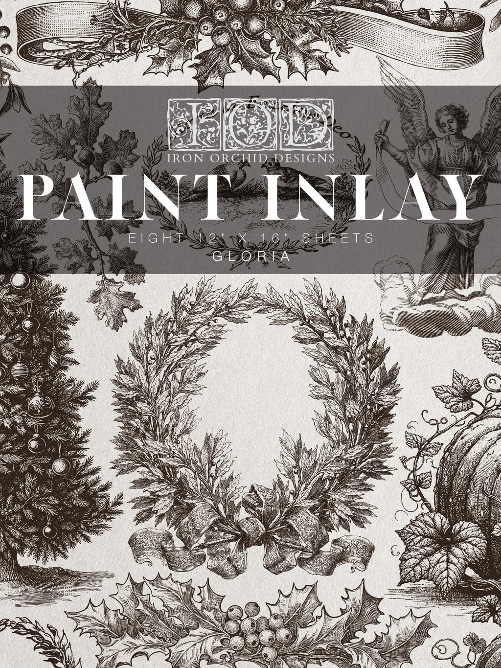 Gloria Paint IOD Paint Inlay 12x16 Pad
