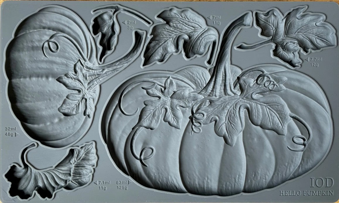 RESIN CASTING - Hello Pumpkin mould