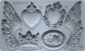 Heraldry IOD mould 6x10