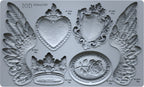Heraldry IOD mould 6x10