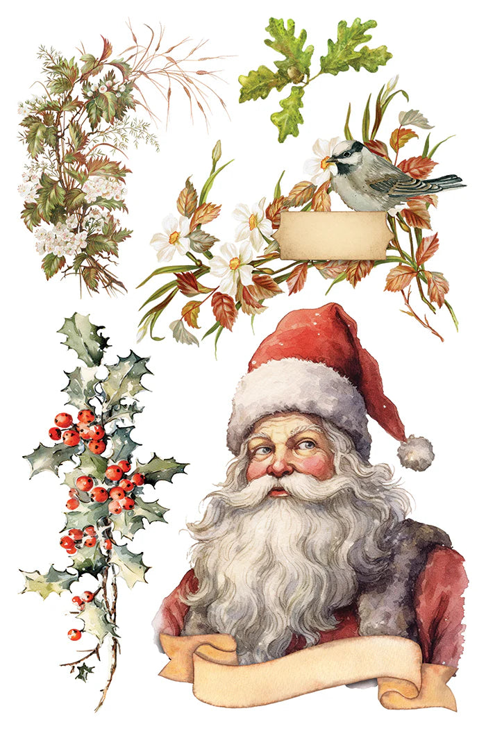 Santa’s Hollow IOD Transfer Pad 8x12