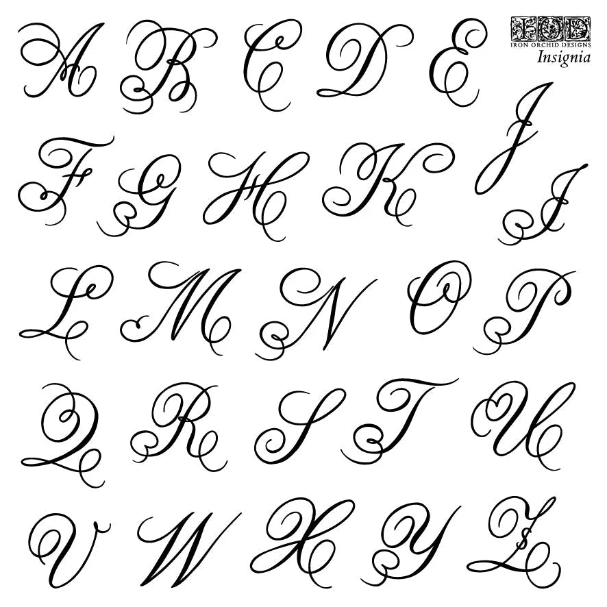 Insignia IOD 6x6 Stamp (4 sheets - boxed)