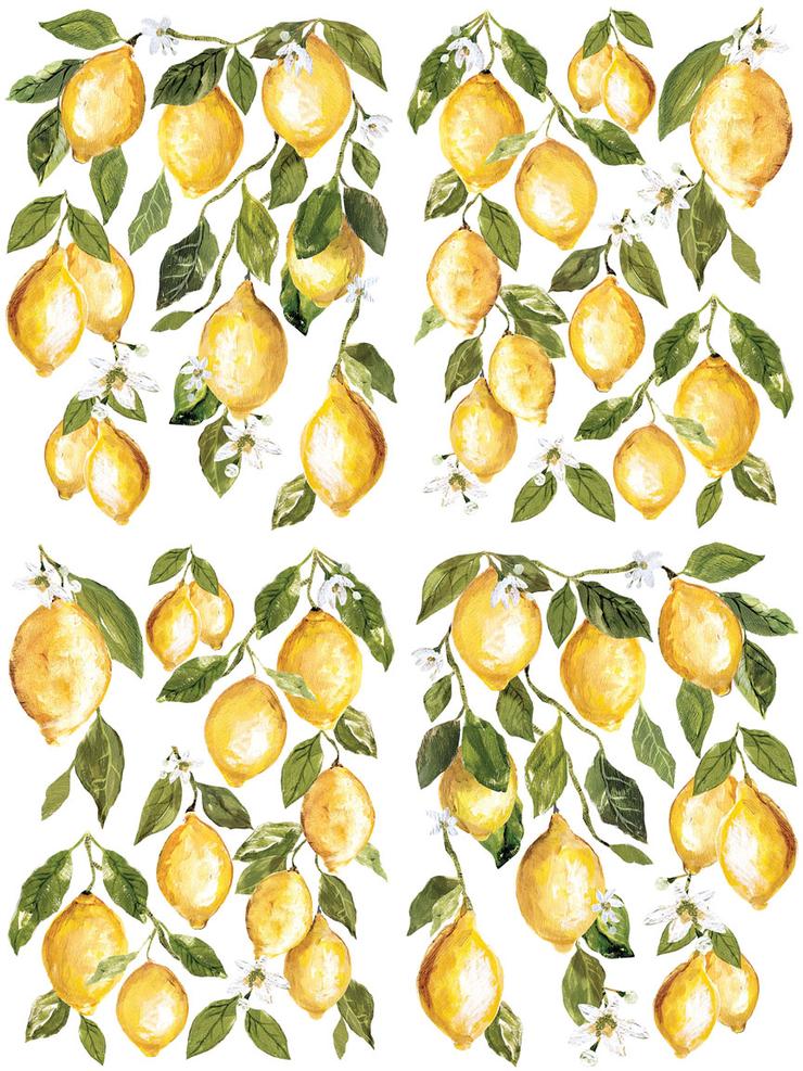 Lemon Drops IOD Transfer Pad 12x16