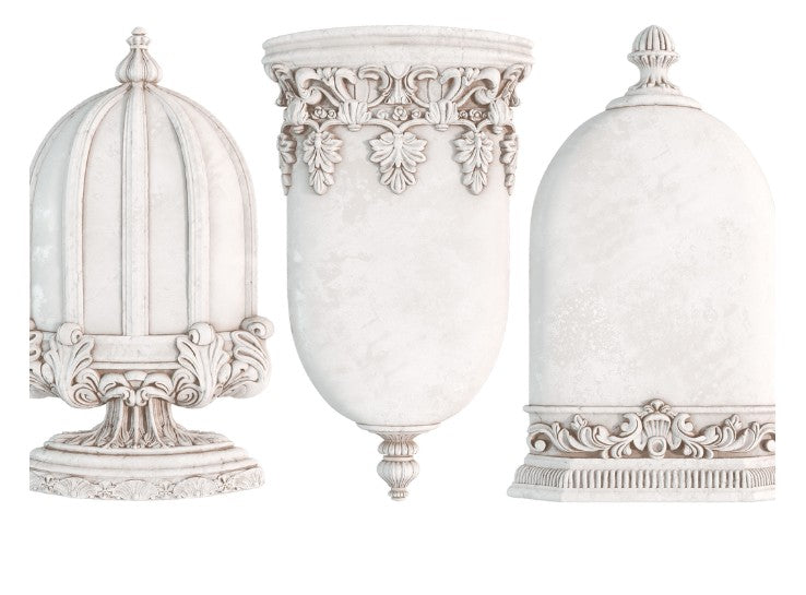 Les Cloches IOD mould 6x10