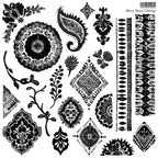 Mercy House Chitenge IOD Stamp 12x12