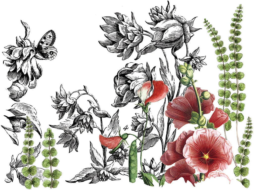 Midnight Garden IOD Transfer Pad 12x16