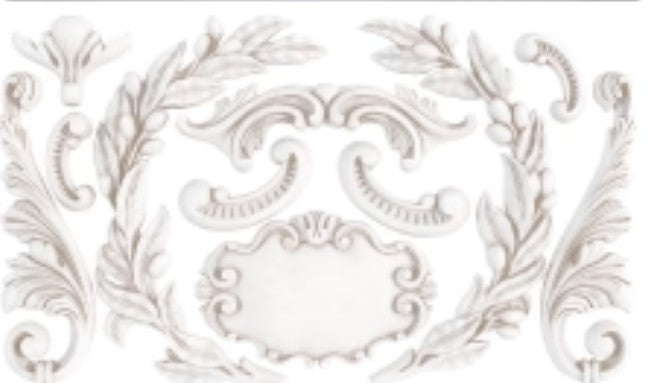 Olive Crest IOD mould 6x10