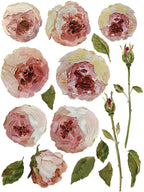 Painterly Florals IOD Transfer Pad 12x16