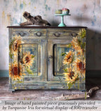 Painterly Florals IOD Transfer Pad 12x16