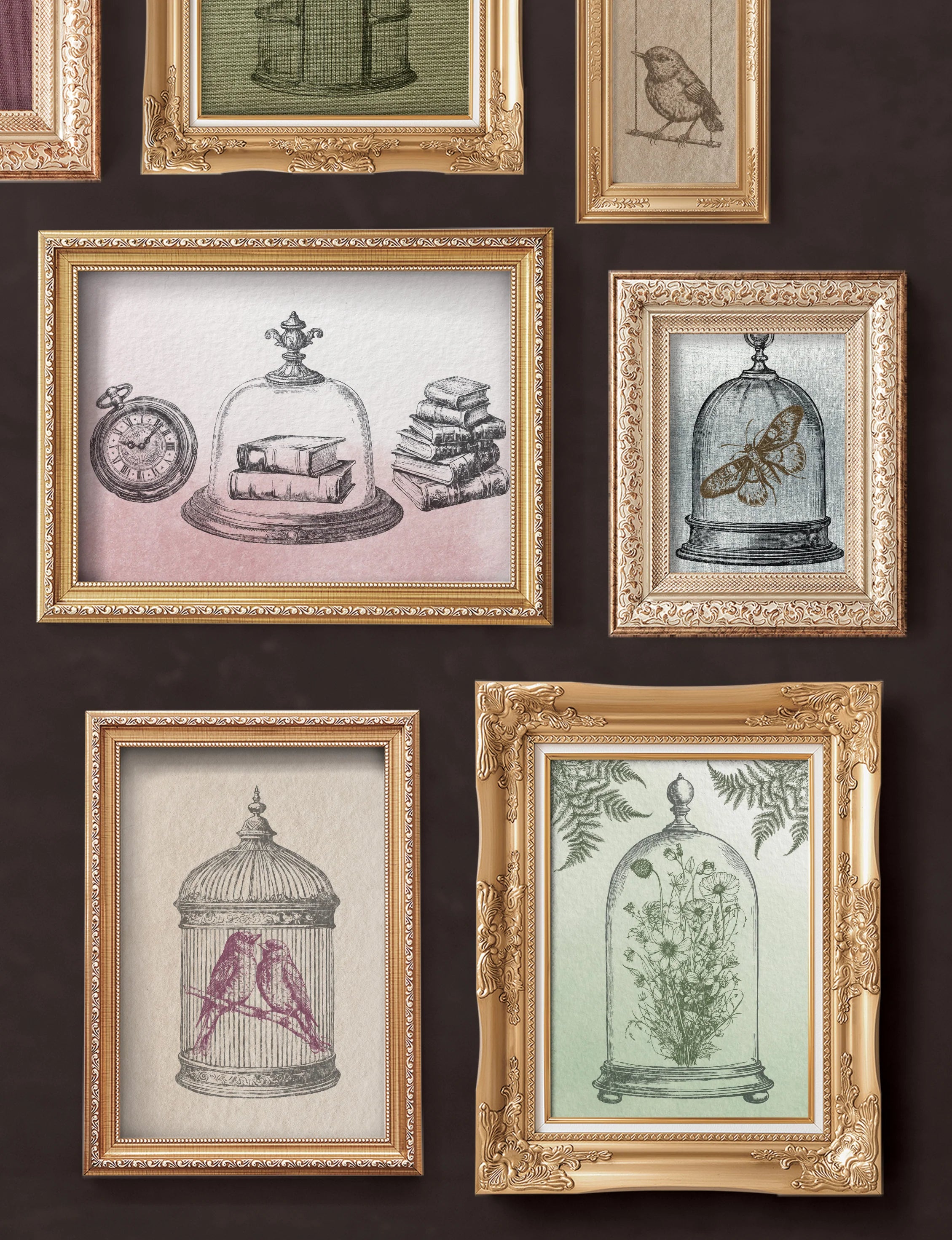 Pastiche IOD stamp 12x12 (two sheets)