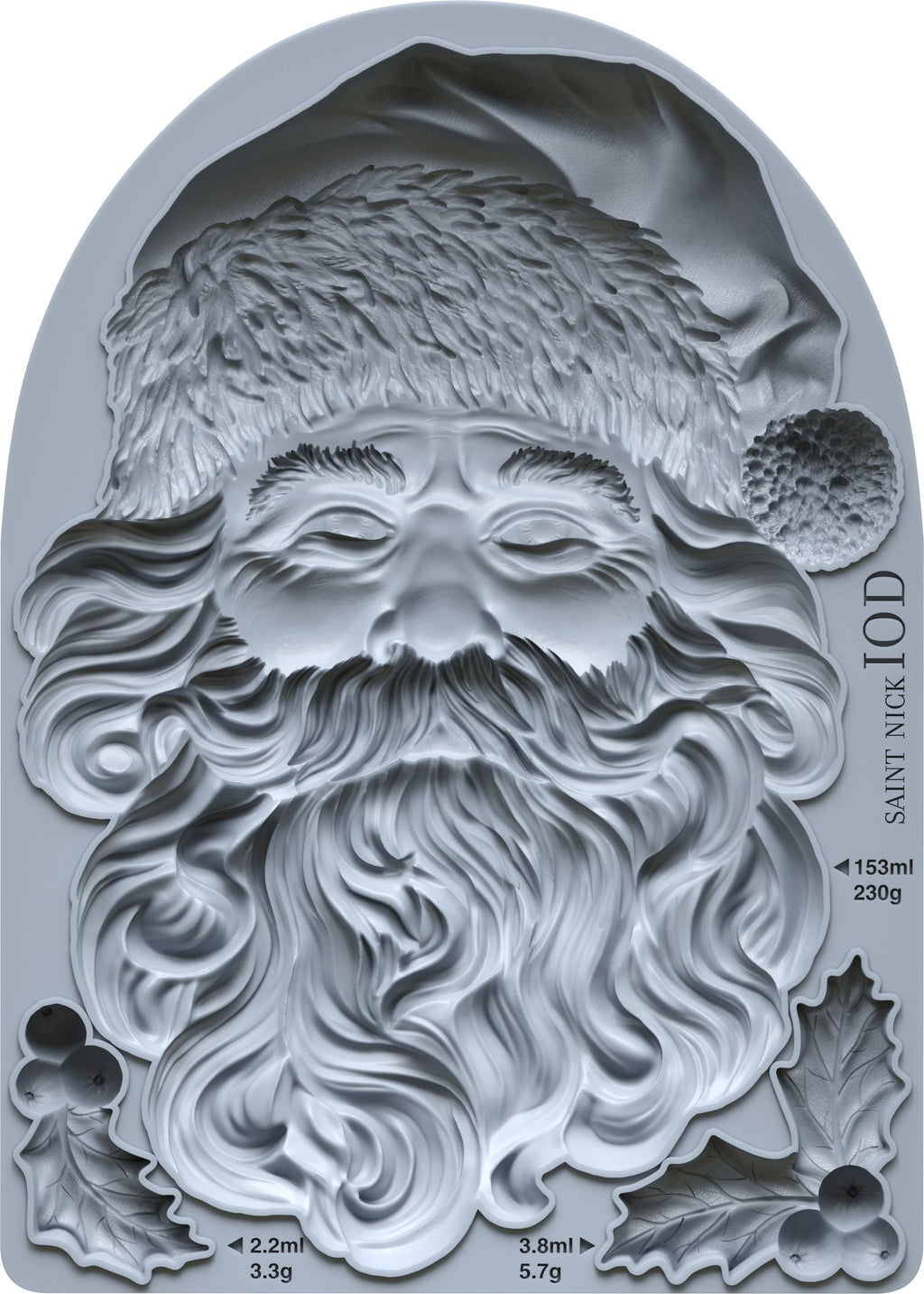 Saint Nick IOD mould 5x7