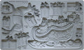 Santa’s Sleigh IOD mould 6x10