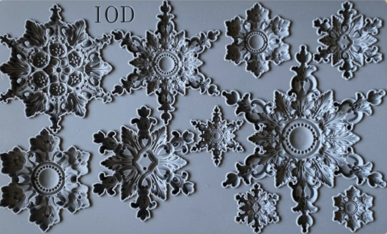 RESIN CASTING - Snowflakes mould