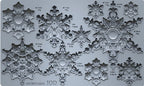 Snowflakes IOD mould 6x10