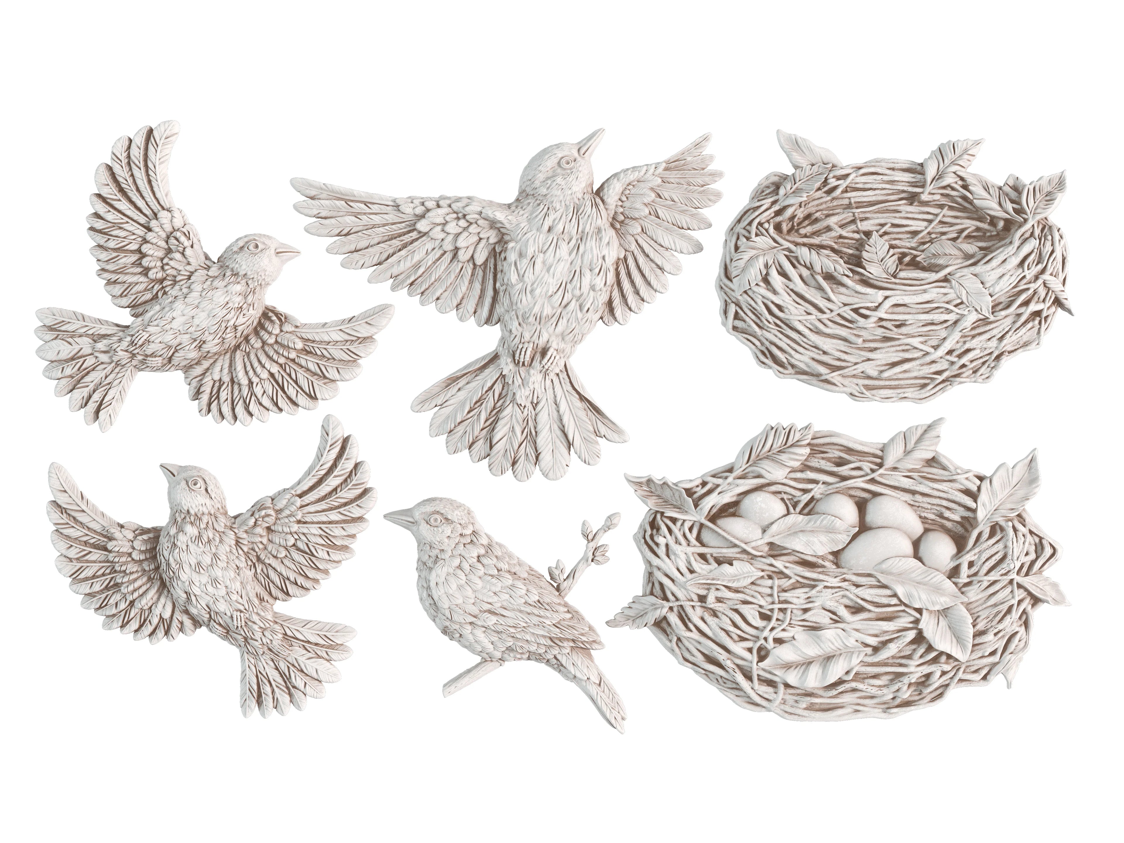 Sparrow’s Nest IOD mould 6x10