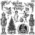 Sugar Plum IOD Stamp 12x12