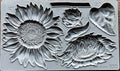 Sunflowers IOD mould 6x10