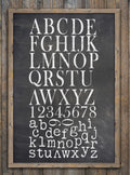 Typesetting IOD Stamp 12x12 (two sheets)