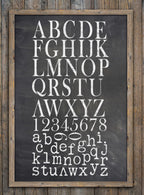 Typesetting IOD Stamp 12x12 (two sheets)