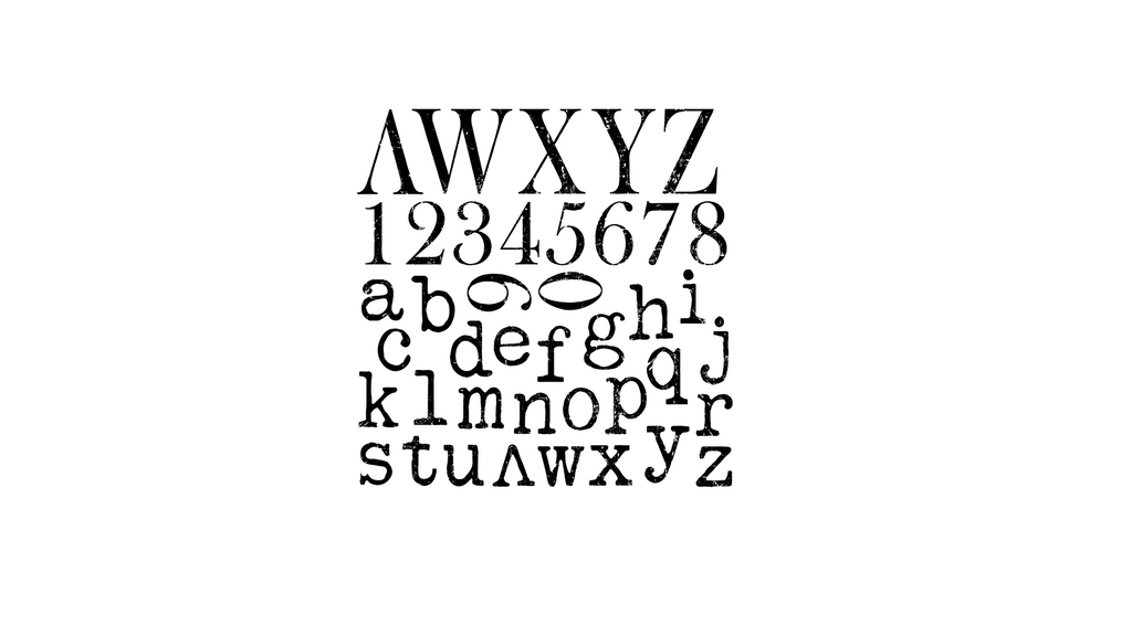 Typesetting IOD Stamp 12x12 (two sheets)