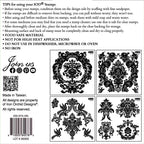 Velveteen IOD Stamp 6x6 (4 sheets - boxed)