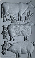 Village Market IOD mould 6x10