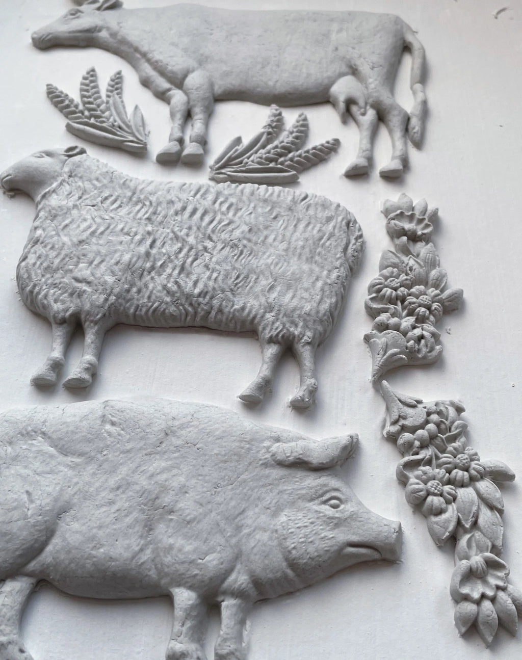 Village Market IOD mould 6x10