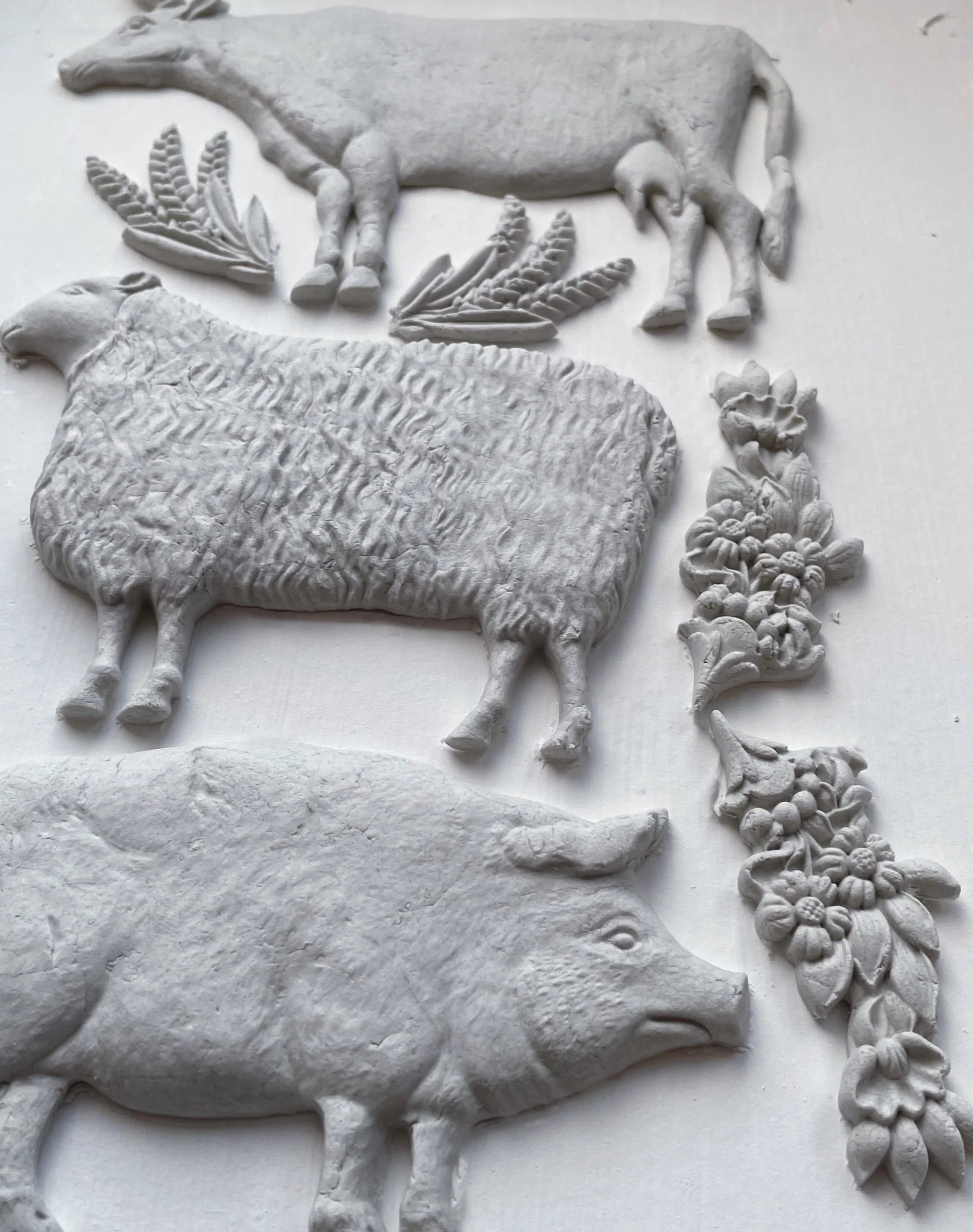 Village Market IOD mould 6x10