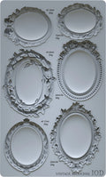 Vintage Brooches IOD mould 6x10